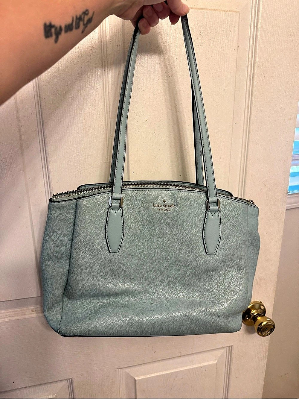 Kate Spade New York purse in Light Blue